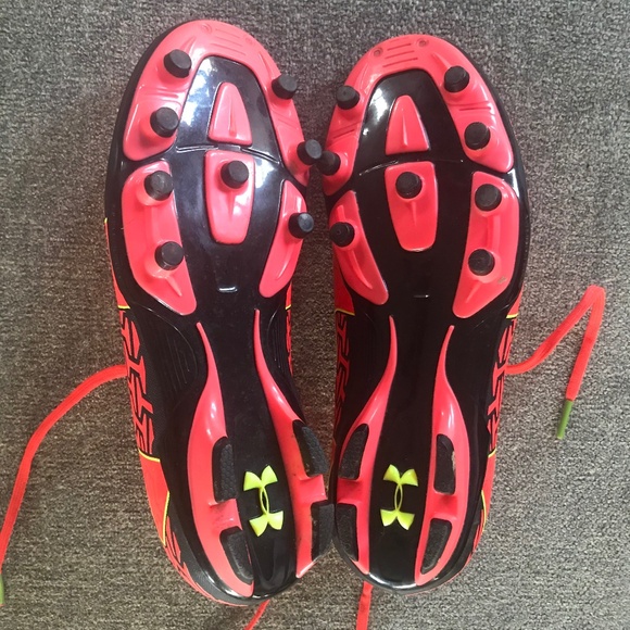 🔶5/20$!! Under Armour Neon Force Cleats - Picture 8 of 11